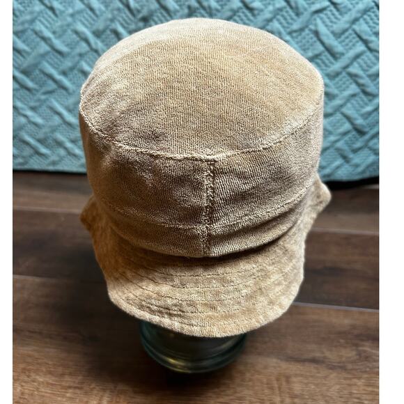 ORIGEN MAN Men's Bucket Hat with Navy/Yellow /Logo pattern Swim Shorts Set - Picture 4 of 10